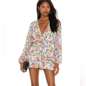 Yumi Kim Multicolor Floral Dress